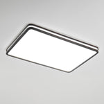 Cirro Modern Wood LED Ceiling Light – Flush Mount for Living Room & Bedroom