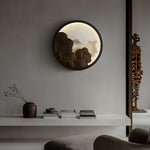 Cirrus Vista Wall Sconce – Modern Alabaster LED Wall Light