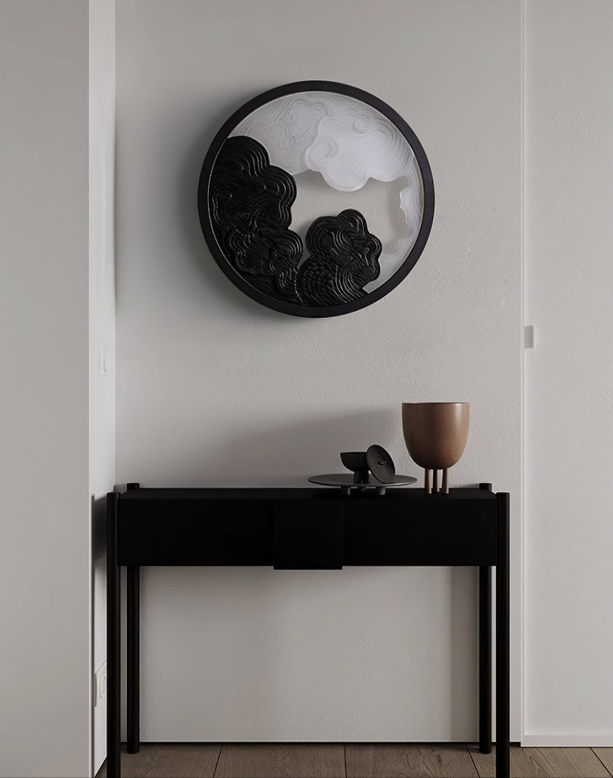 Cirrus Vista Wall Sconce – Modern Alabaster LED Wall Light