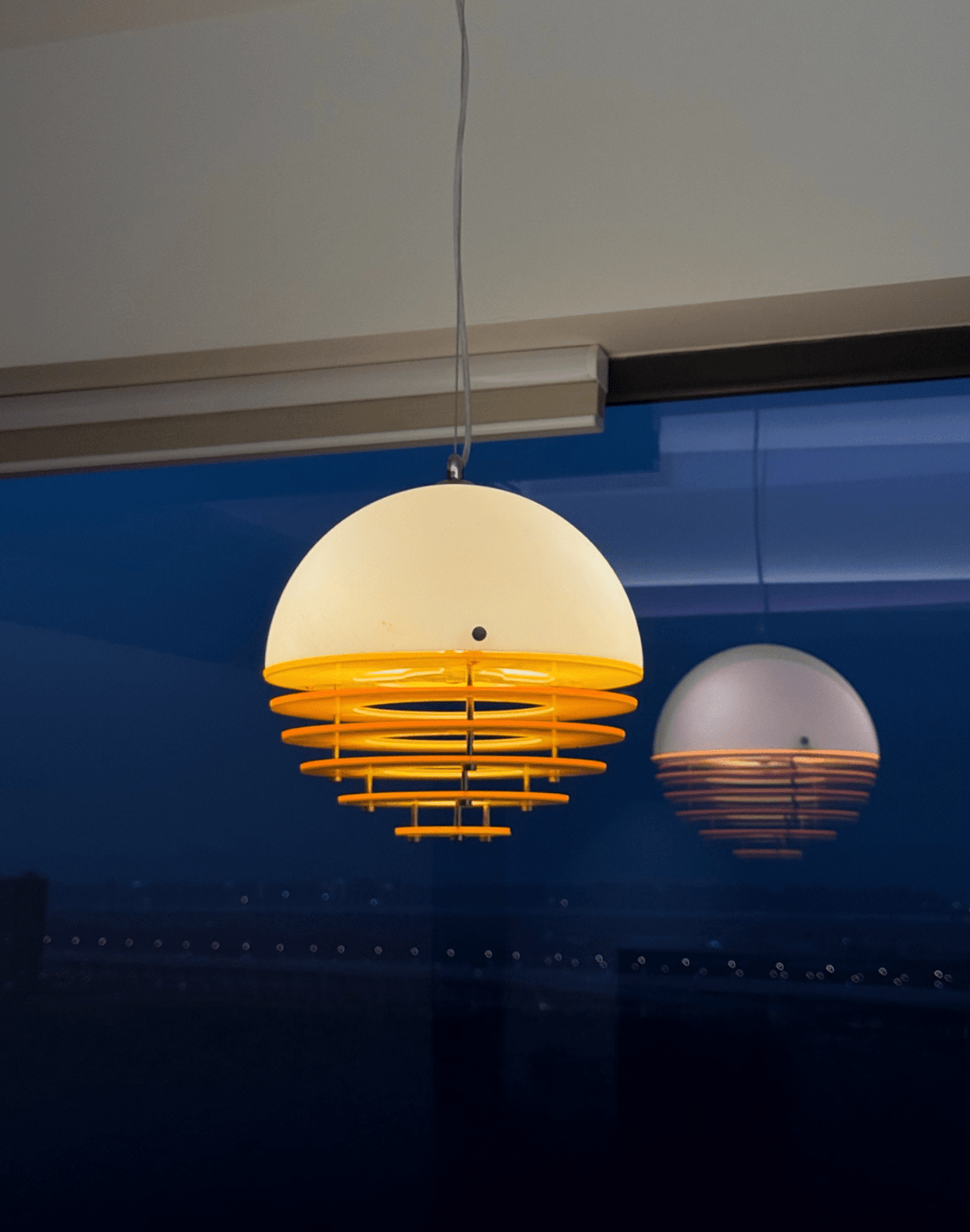 Citrus Layered Glass Pendant Light for Modern Interiors