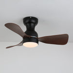 Civico Spin Ceiling Fan with Integrated LED Light, Modern Minimalist Design