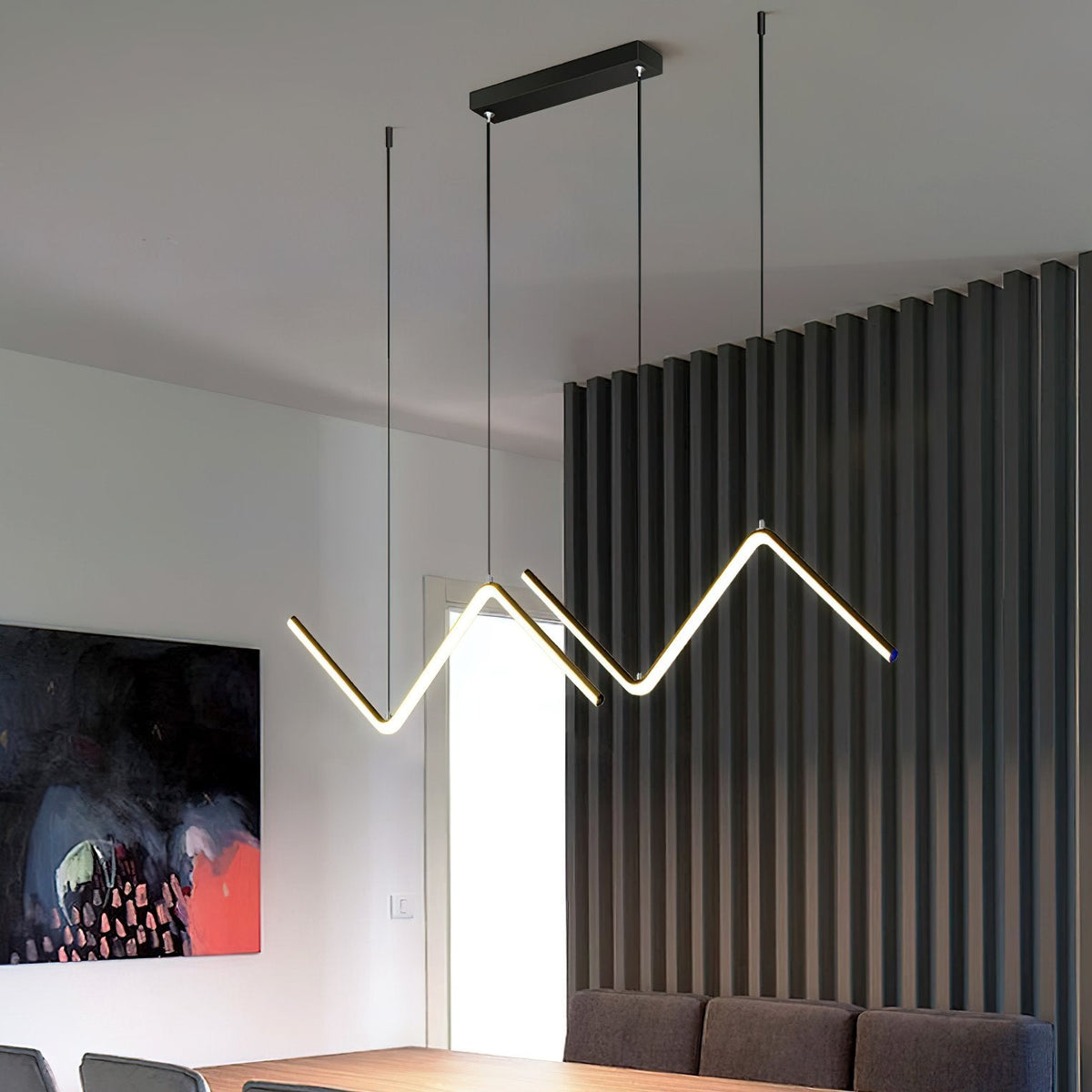 Classic ZigZag Chandelier