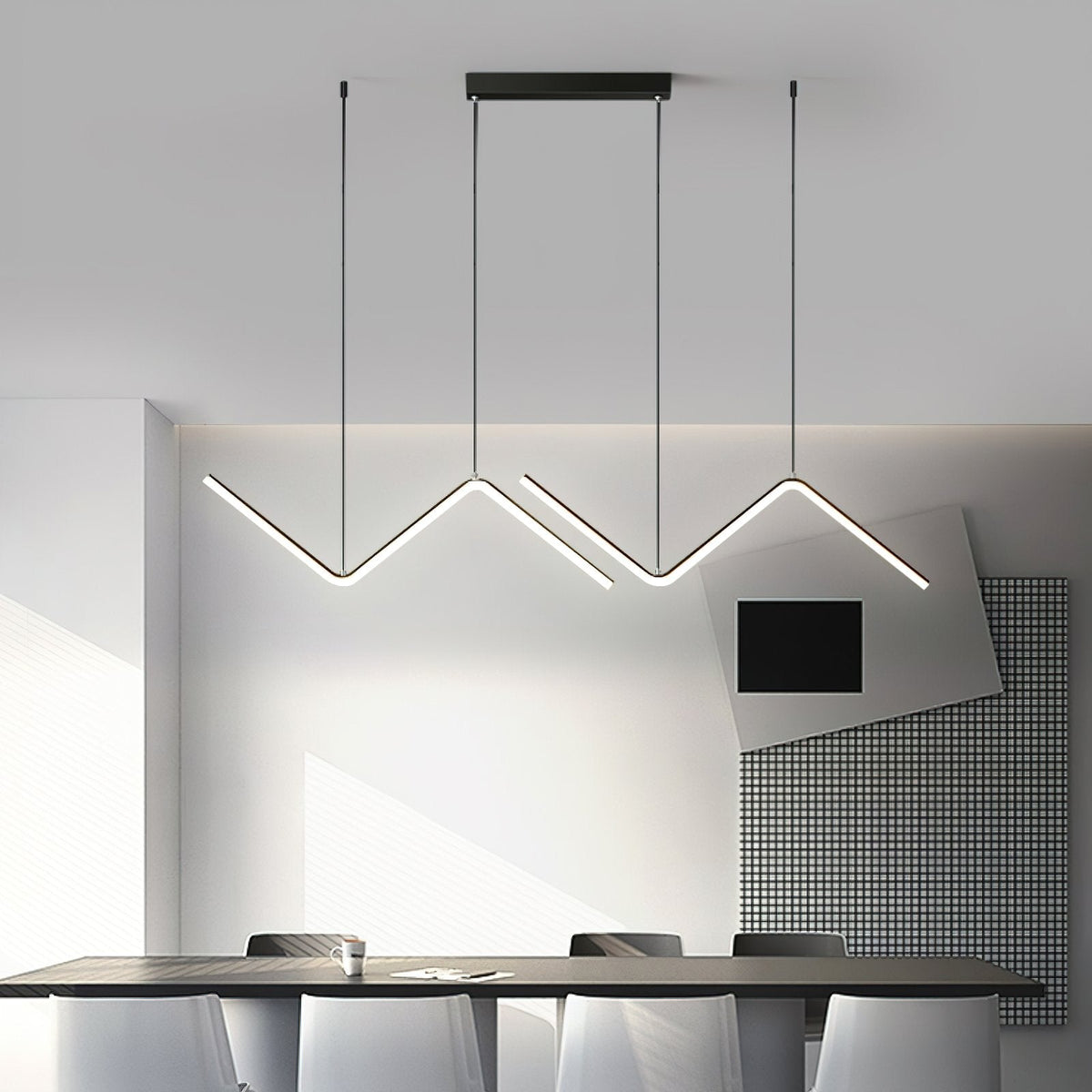 Classic ZigZag Chandelier