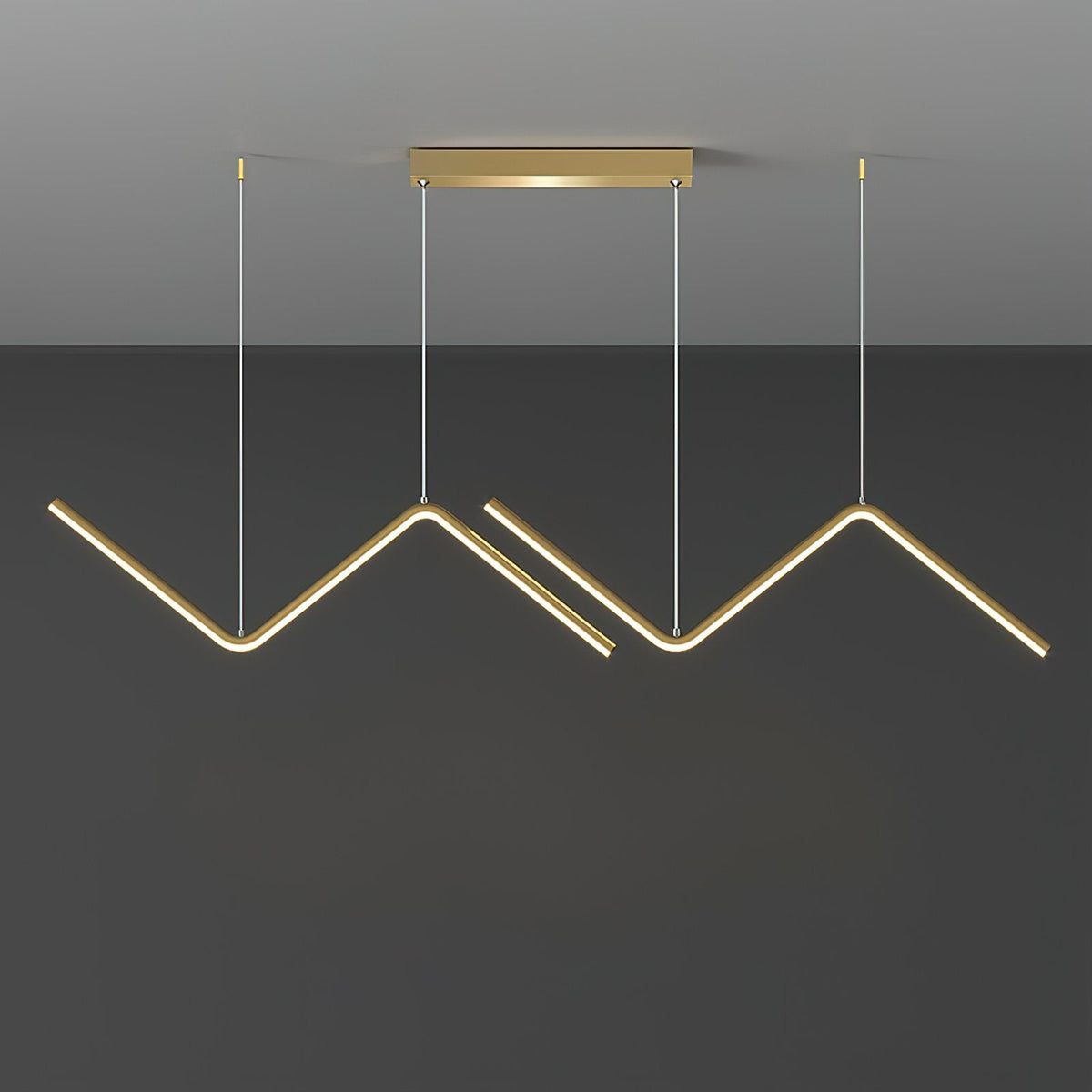 Classic ZigZag Chandelier