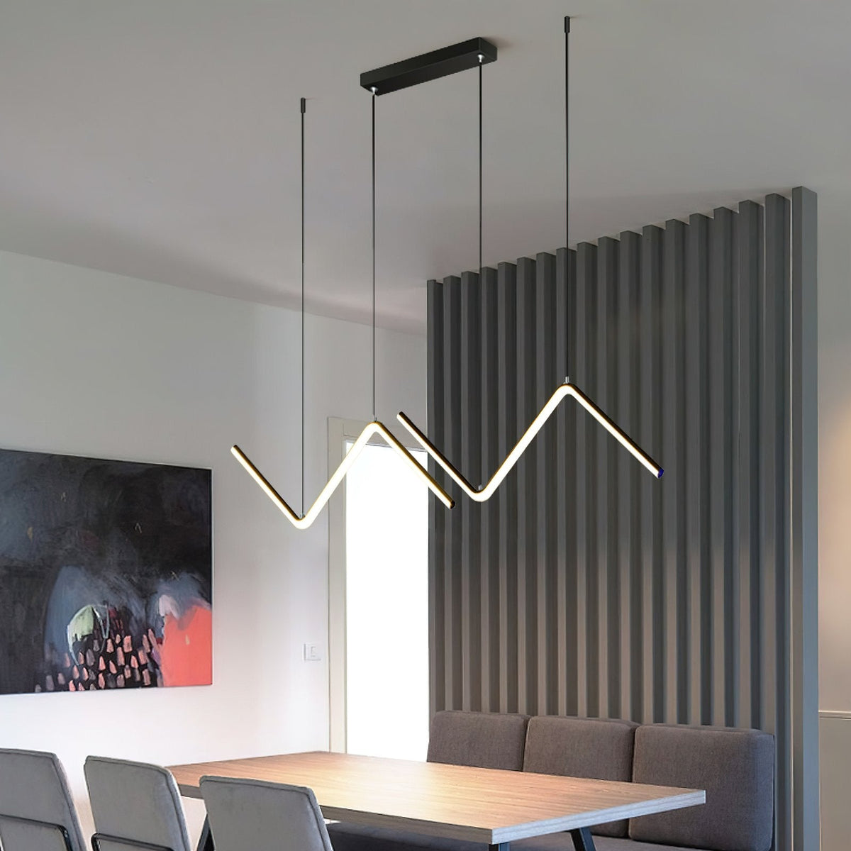 Classic ZigZag Chandelier
