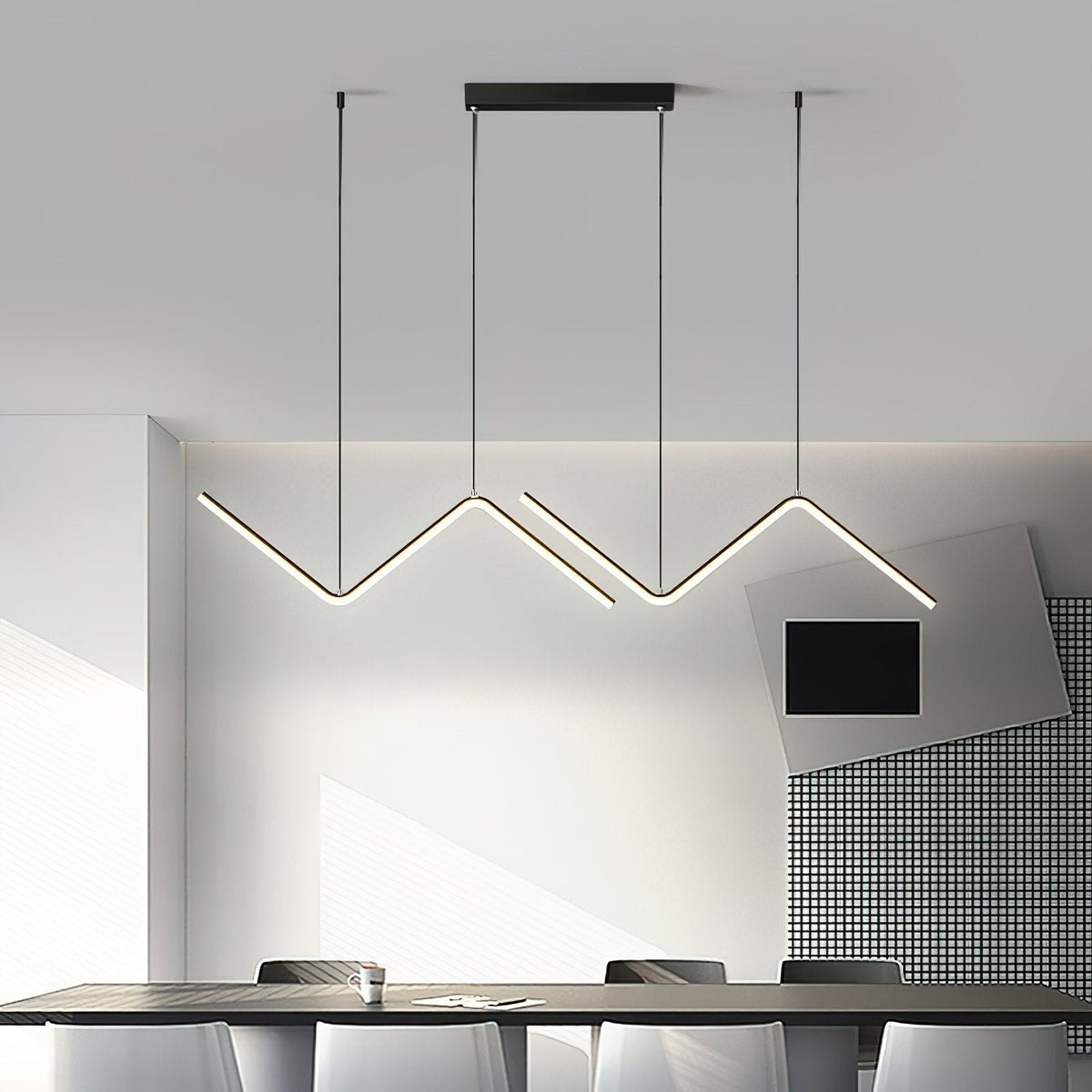 Classic ZigZag Chandelier