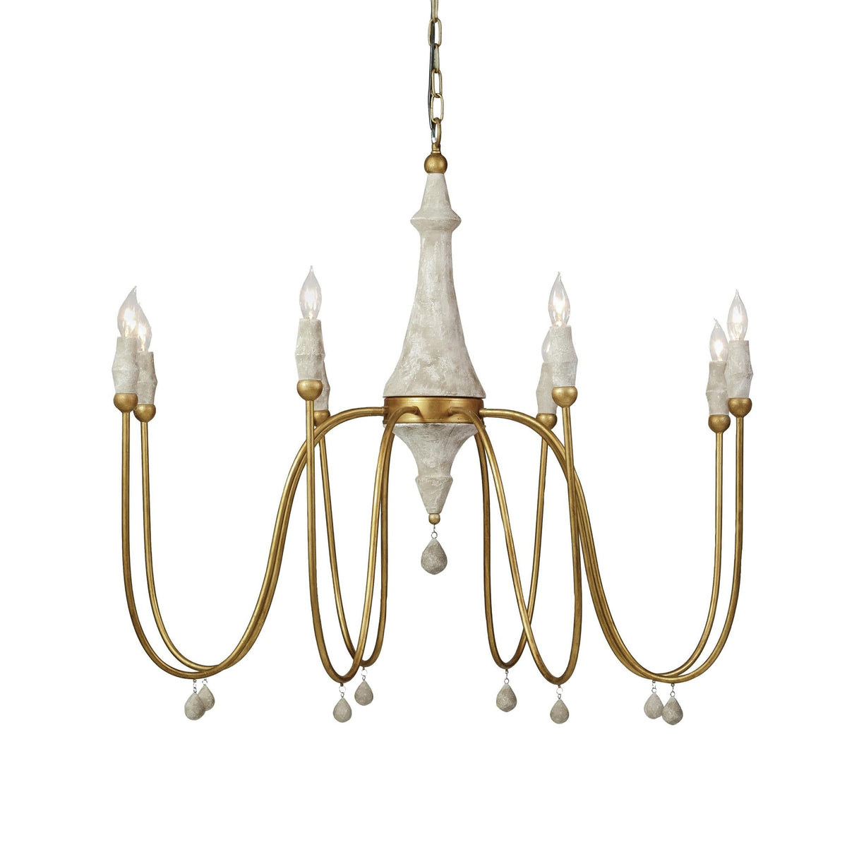 clay-chandelier