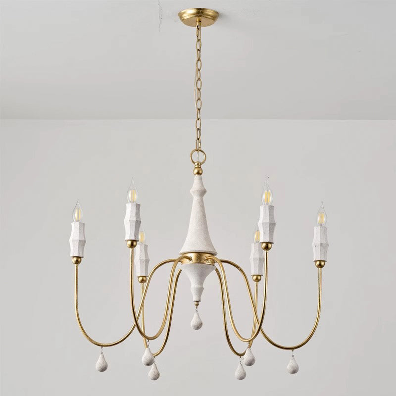 clay-chandelier