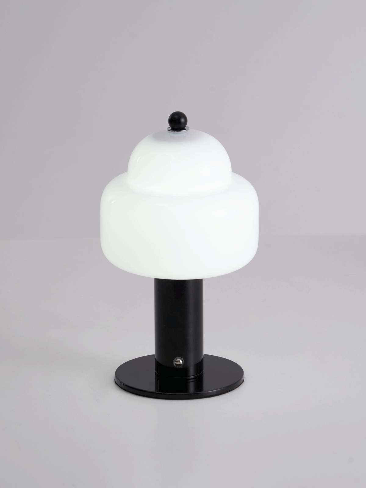 Cloud Dome Table Lamp – Sculptural LED Nightstand Light in Glass & Metal
