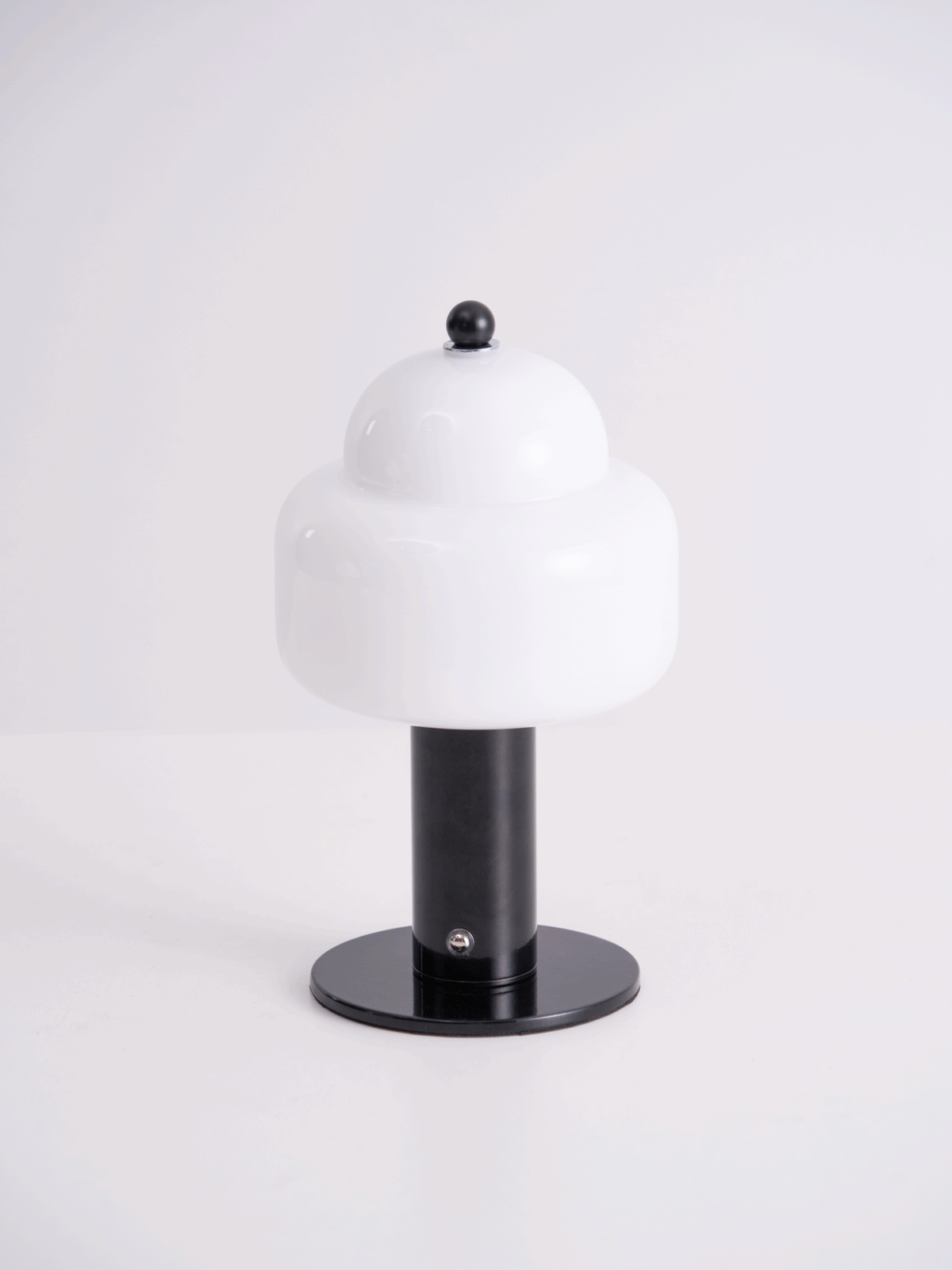 Cloud Dome Table Lamp – Sculptural LED Nightstand Light in Glass & Metal