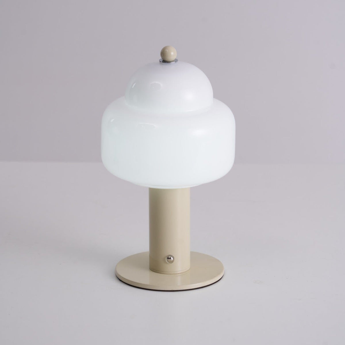 Cloud Dome Table Lamp – Sculptural LED Nightstand Light in Glass & Metal