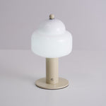 Cloud Dome Table Lamp – Sculptural LED Nightstand Light in Glass & Metal