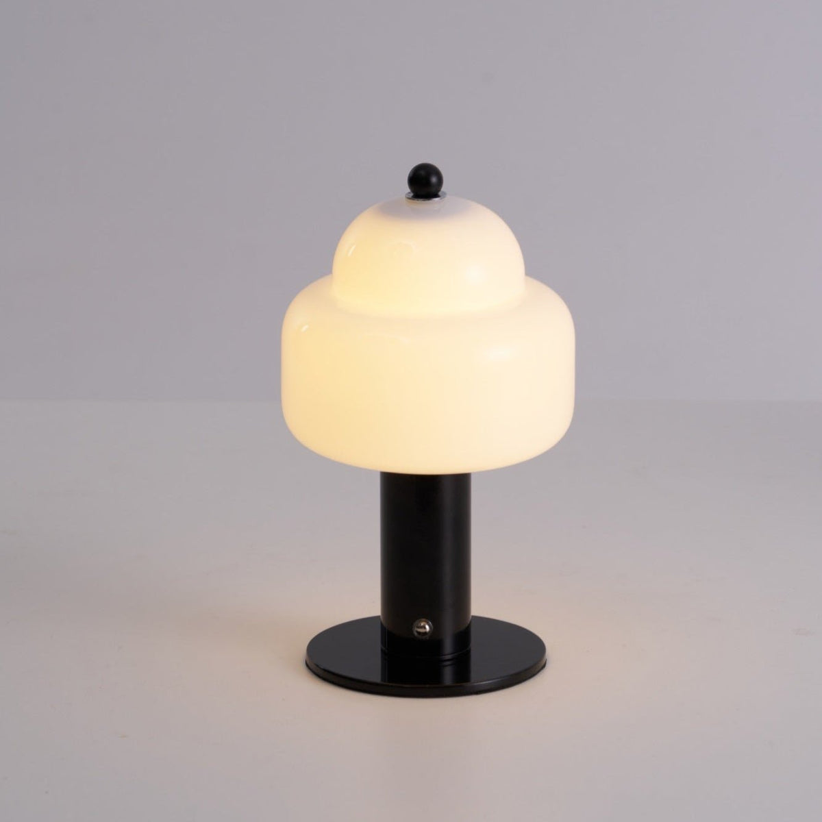 Cloud Dome Table Lamp – Sculptural LED Nightstand Light in Glass & Metal