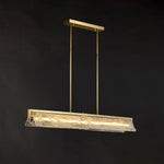 Cloud Fog LED Pendant Light – Handcrafted Brass and Glass Modern Hanging Lamp