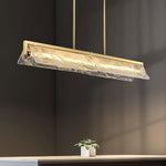 Cloud Fog LED Pendant Light – Handcrafted Brass and Glass Modern Hanging Lamp