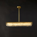Cloud Fog LED Pendant Light – Handcrafted Brass and Glass Modern Hanging Lamp