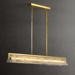 Cloud Fog LED Pendant Light – Handcrafted Brass and Glass Modern Hanging Lamp
