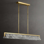 Cloud Fog LED Pendant Light – Handcrafted Brass and Glass Modern Hanging Lamp