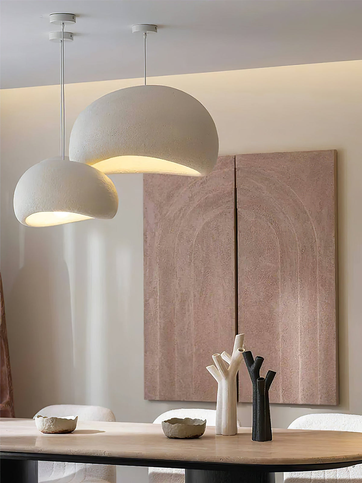 Nubia Cloud Sculptural LED Pendant Light, Modern Designer Ceiling Lamp