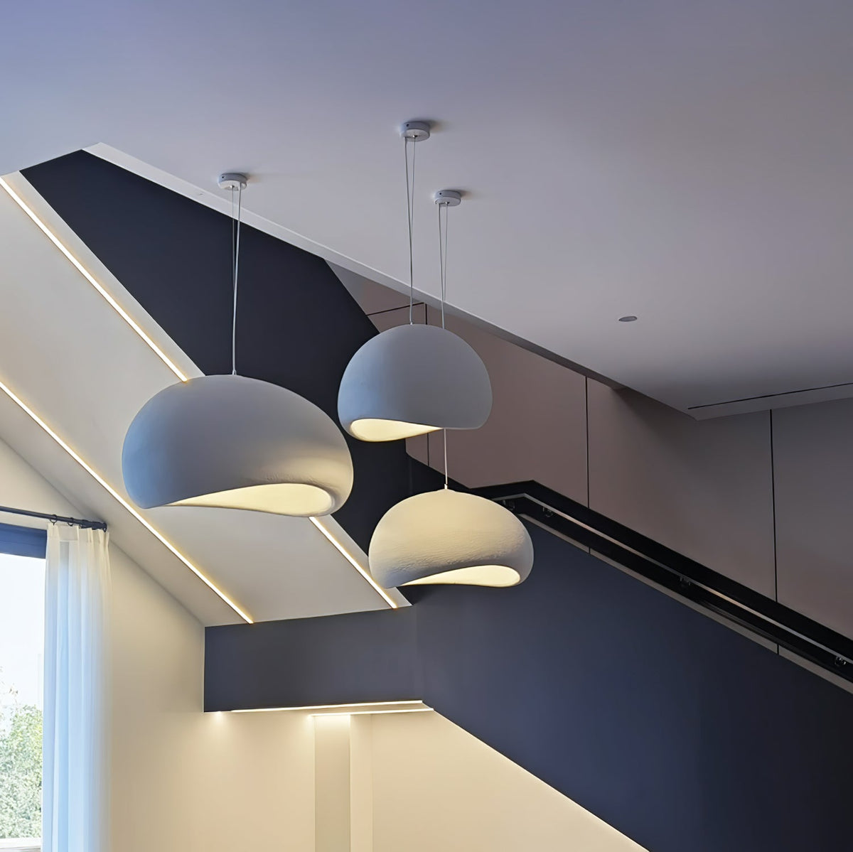 Nubia Cloud Sculptural LED Pendant Light, Modern Designer Ceiling Lamp