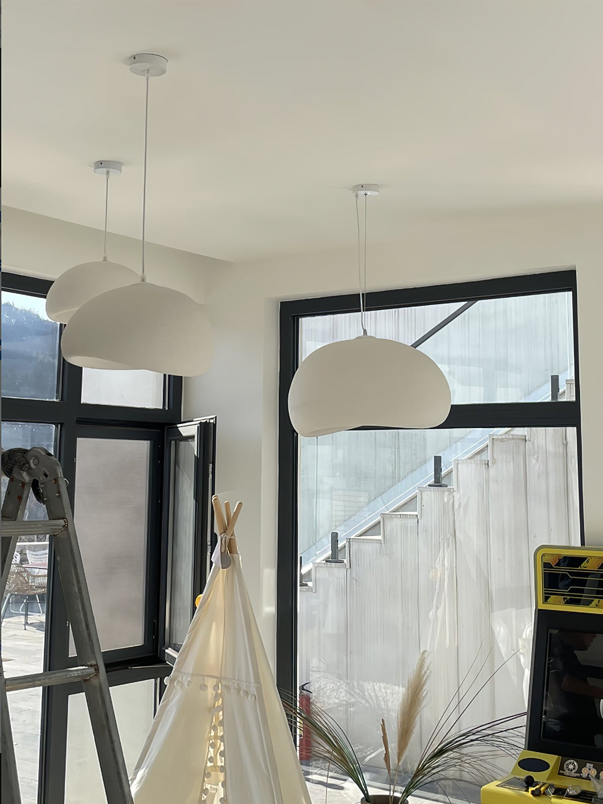Nubia Cloud Sculptural LED Pendant Light, Modern Designer Ceiling Lamp