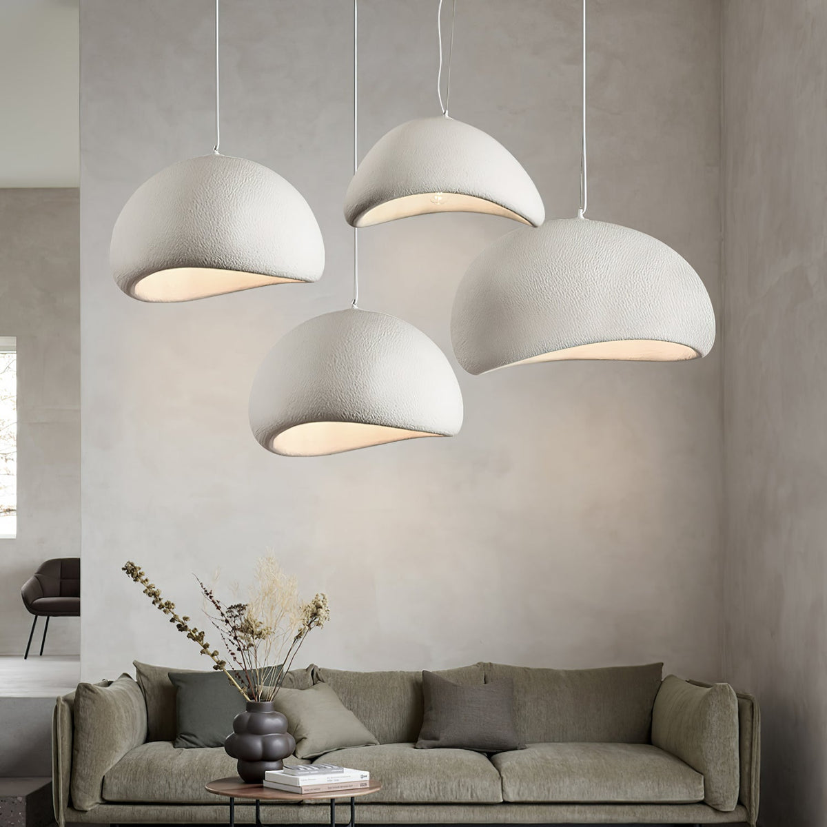 Nubia Cloud Sculptural LED Pendant Light, Modern Designer Ceiling Lamp