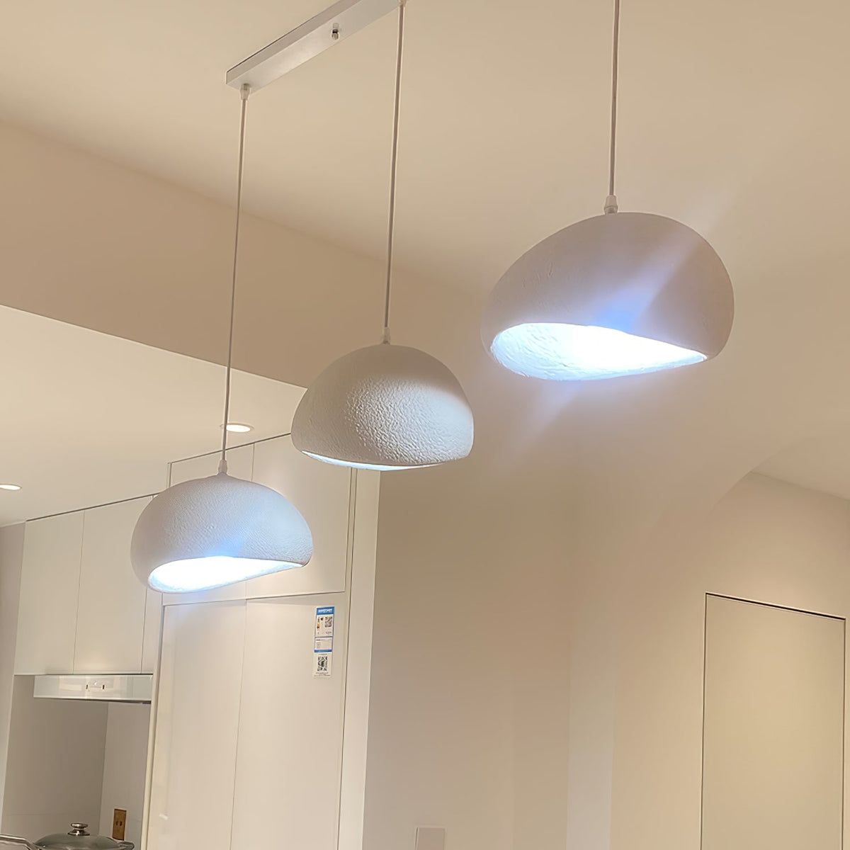 Nubia Cloud Sculptural LED Pendant Light, Modern Designer Ceiling Lamp