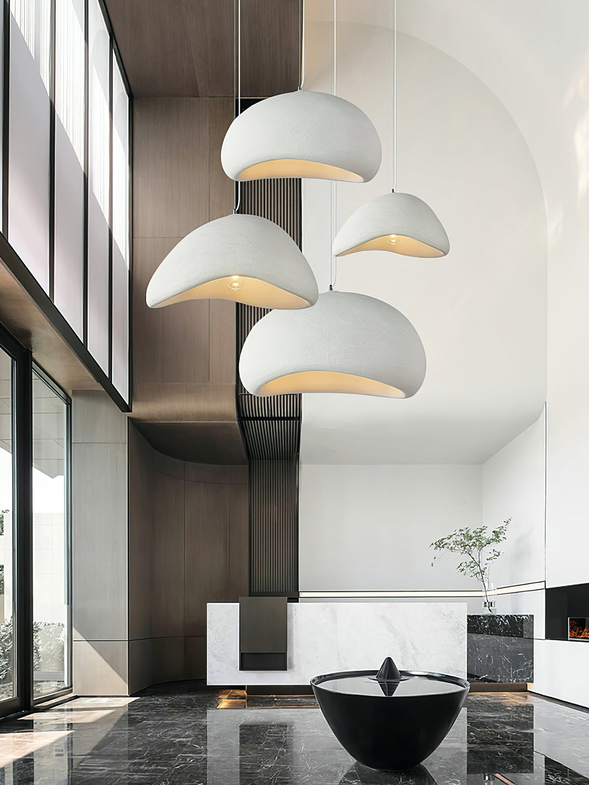 Cloud Pendant Swag Light Style B