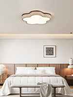Cloudline Travertine Ceiling Light – Modern Flush Mount LED Lamp