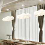 Cloudys Sculptural Pendant Light in White for Modern Interiors