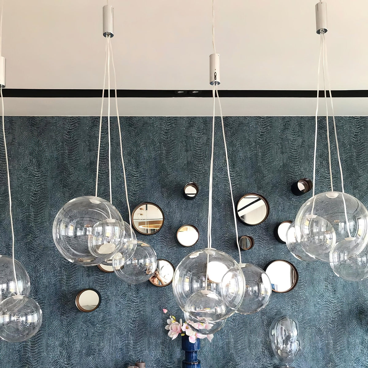 Cluster Bubble Pendant Light