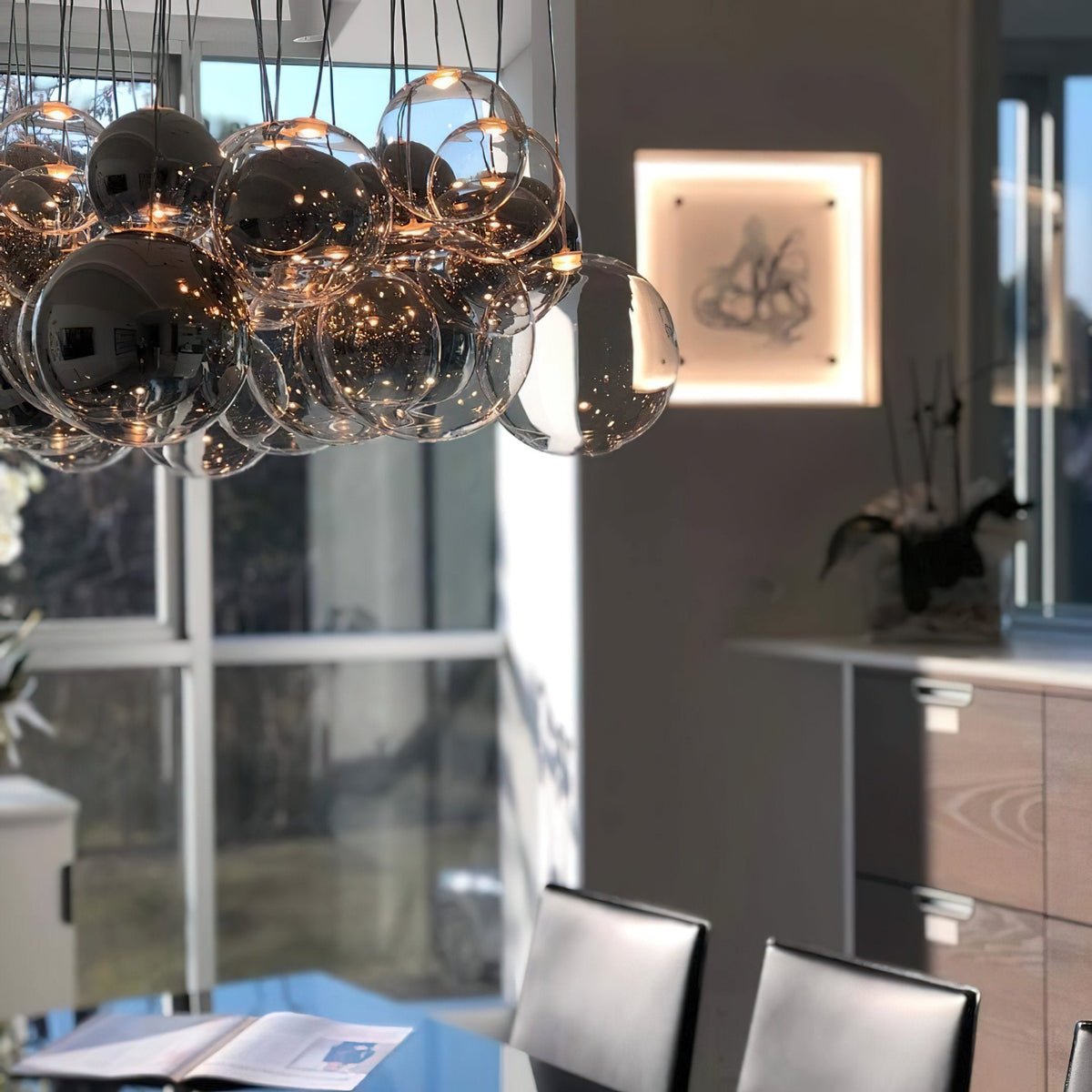 Cluster Bubble Pendant Light