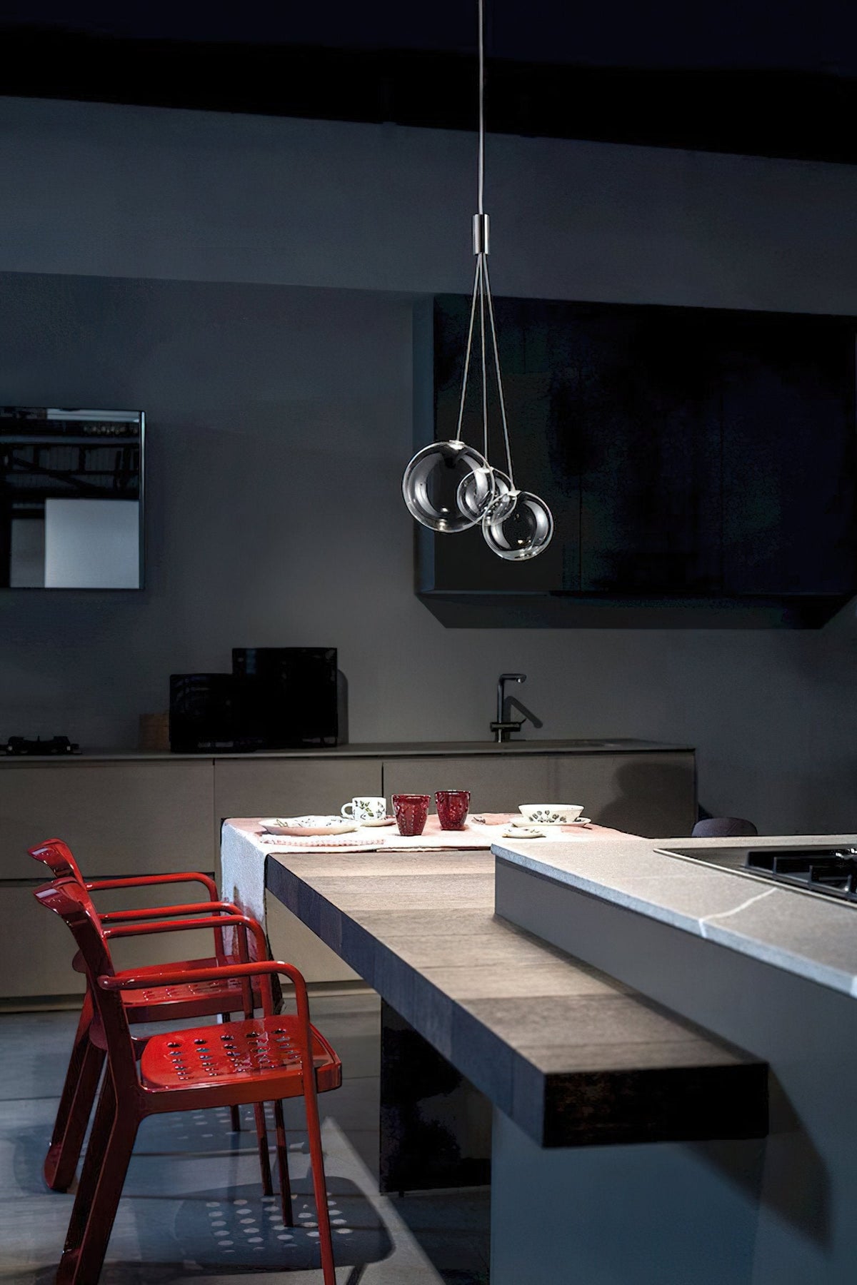 Cluster Bubble Pendant Light