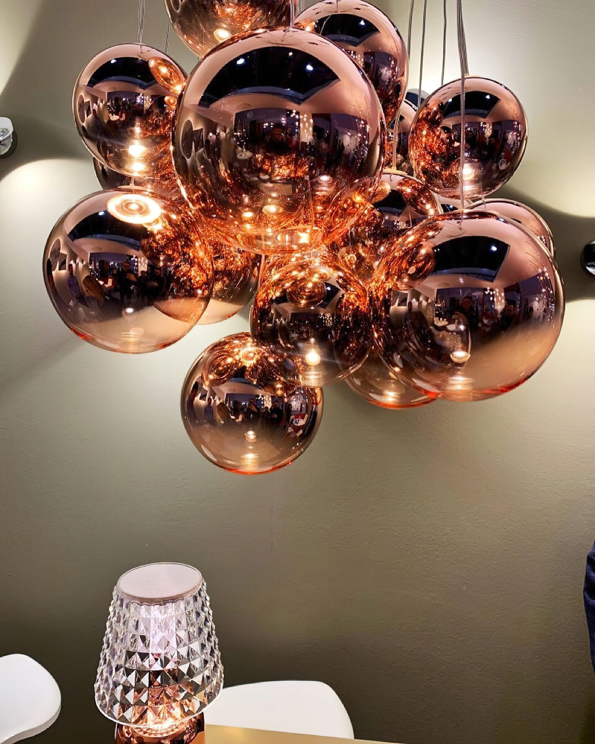 Cluster Bubble Pendant Light