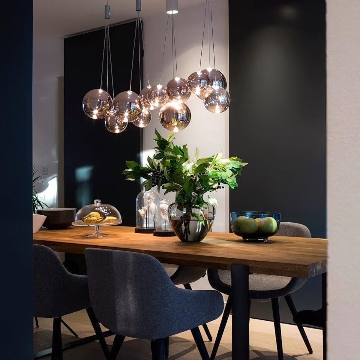 Cluster Bubble Pendant Light