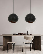 Cluster Pendant Light – Modern Black Art Shade Chandelier for Dining & Living Spaces