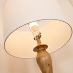 Coastal Wood Effect Floor Lamp
