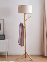 Coat Rack Floor Lamp