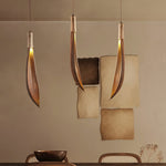 Cocoa Leaf Pendant Light – Natural Organic Hanging Lamp for Boho Interiors