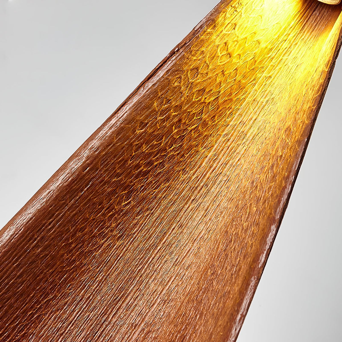 Cocoa Leaf Pendant Light – Natural Organic Hanging Lamp for Boho Interiors
