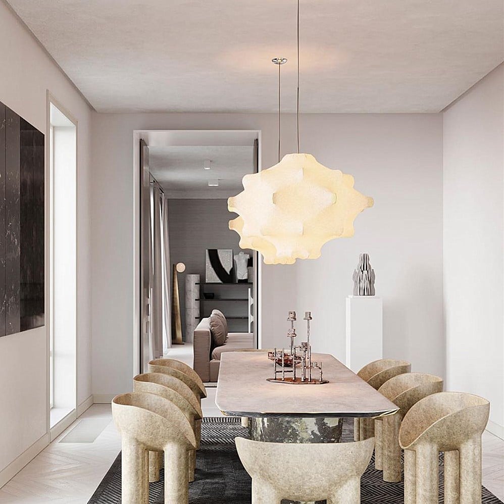 Cocoon Bloom Pendant Light – Nature-Inspired Designer Hanging Lamp