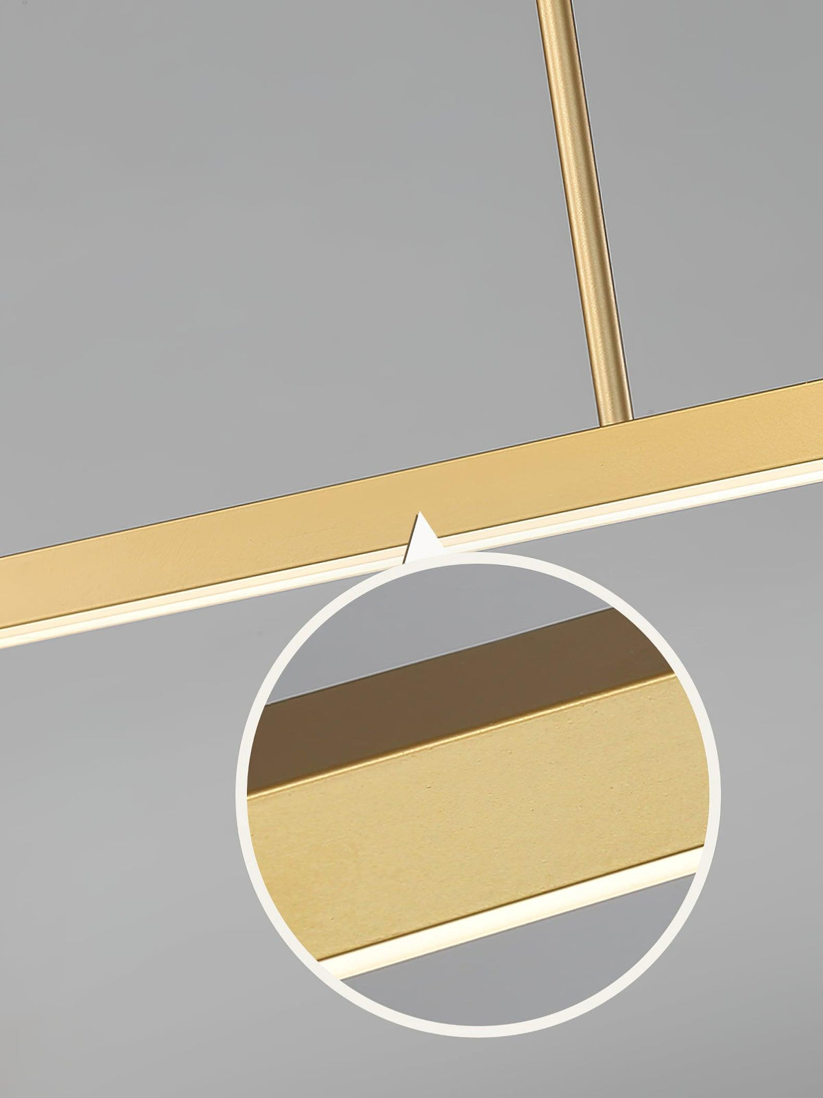 Cohen Butterfly Chandelier – Modern Gold LED Linear Pendant for Dining Room
