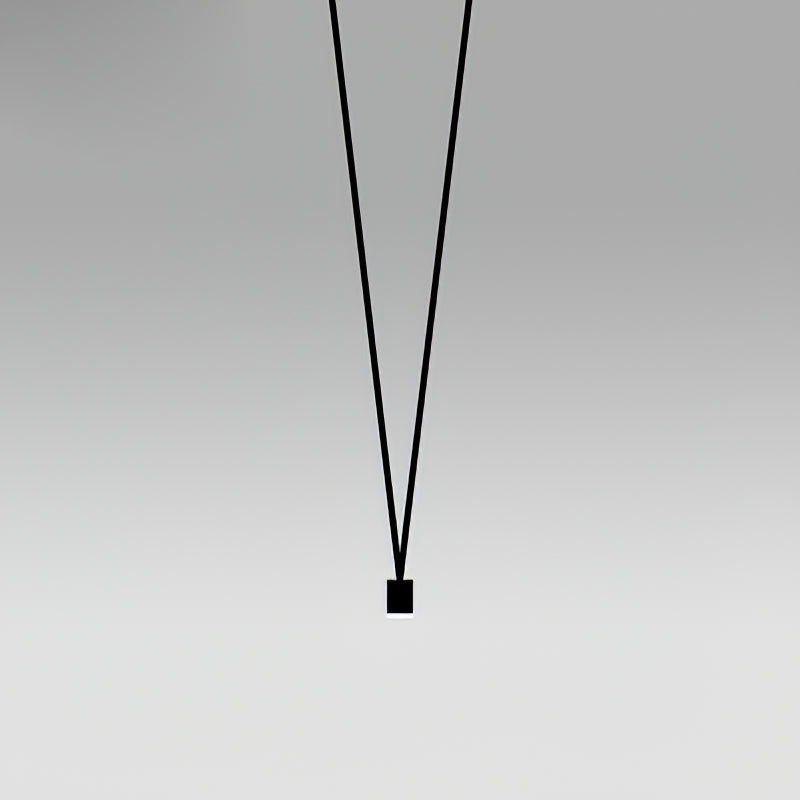 Modular Pendant Chandelier with Matte Lacquered Cables, 1-12 Lights