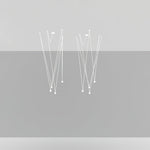 Modular Pendant Chandelier with Matte Lacquered Cables, 1-12 Lights
