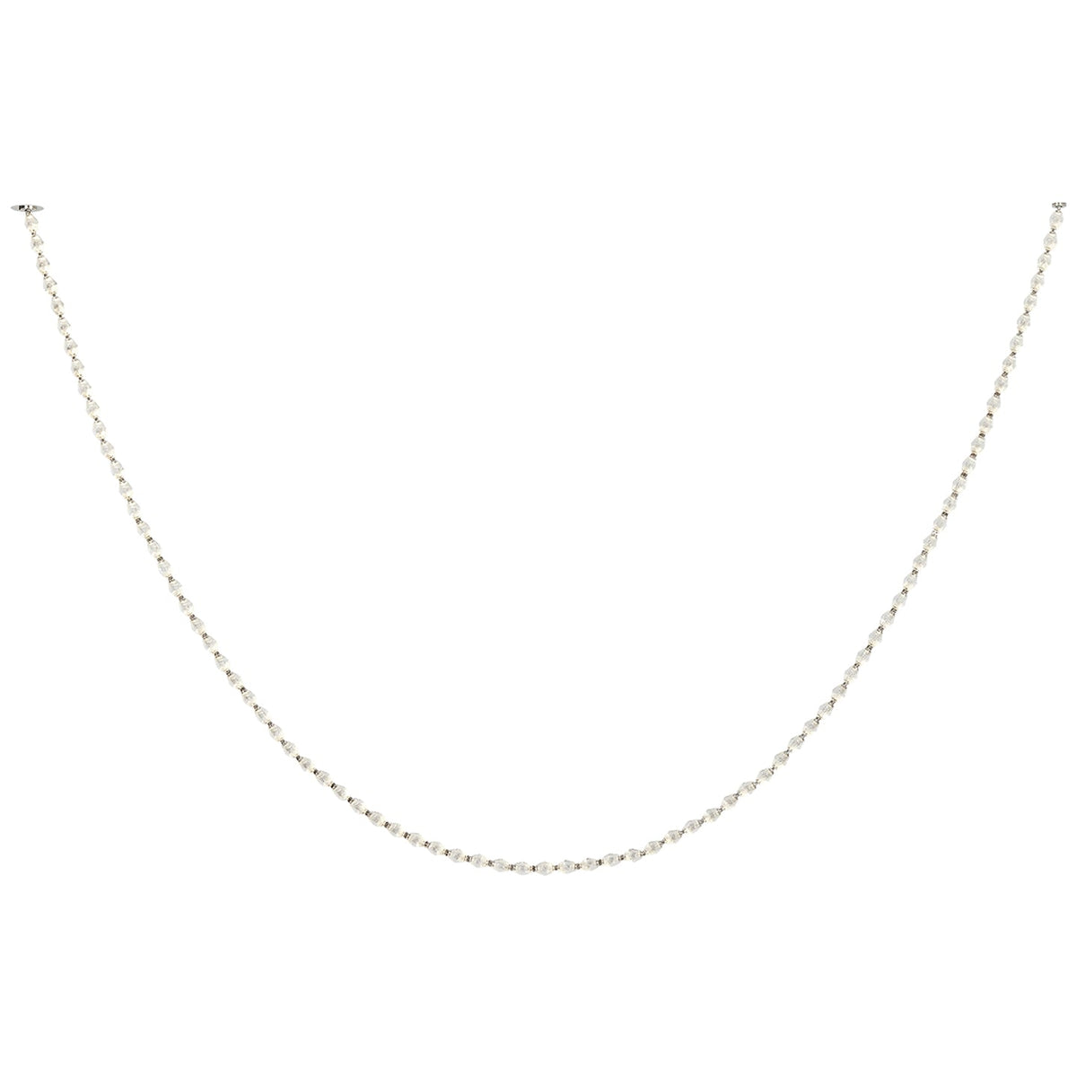 Riviere Glass Chain Chandelier – Modern Linear LED Pendant Light