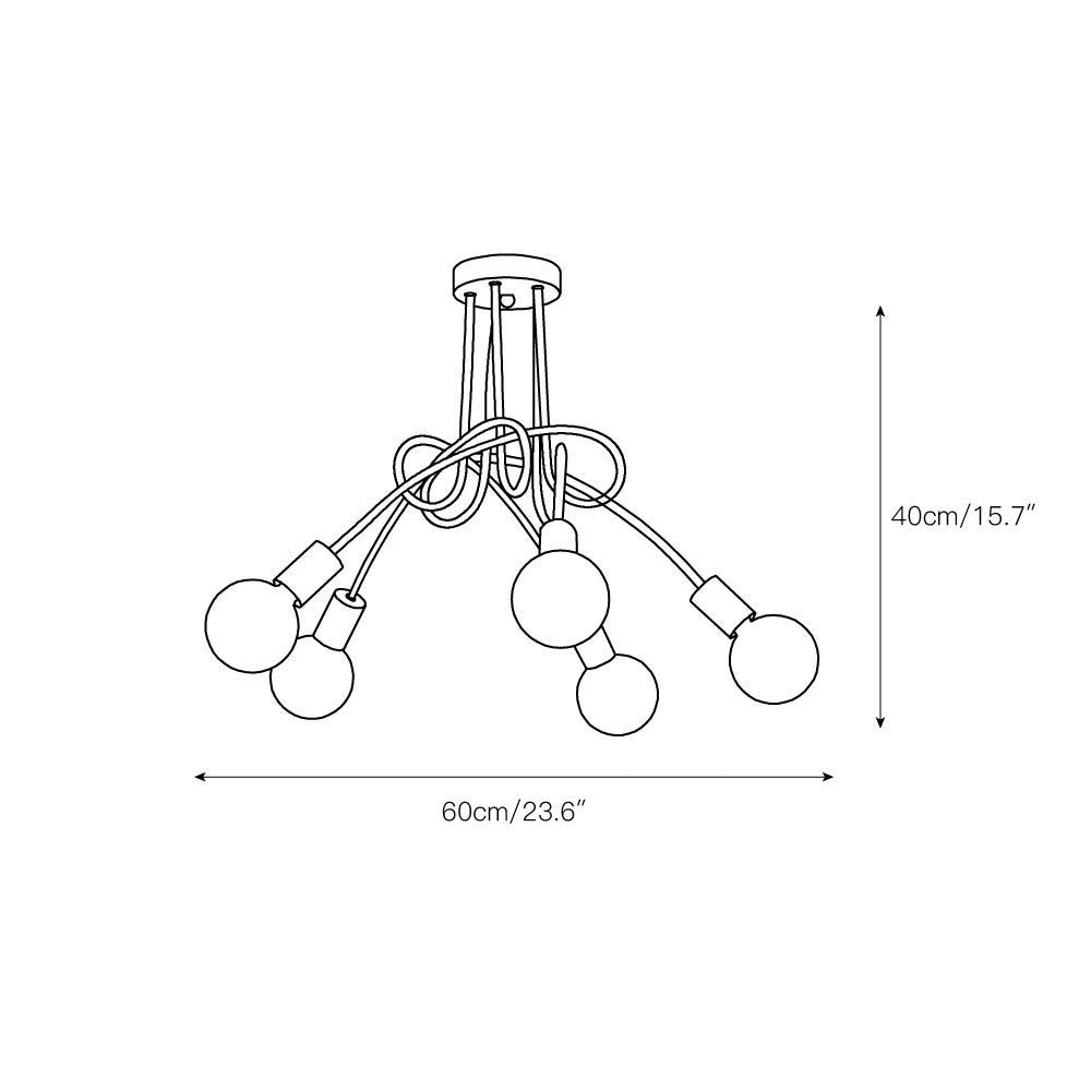 colonial-sputnik-ceiling-lamp