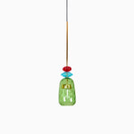 Art Glass Pendant Light – Hand-Blown Stained Glass Chandelier for Dining & Living