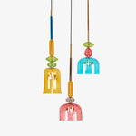 Art Glass Pendant Light – Hand-Blown Stained Glass Chandelier for Dining & Living