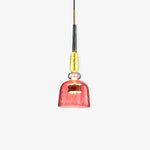 Art Glass Pendant Light – Hand-Blown Stained Glass Chandelier for Dining & Living