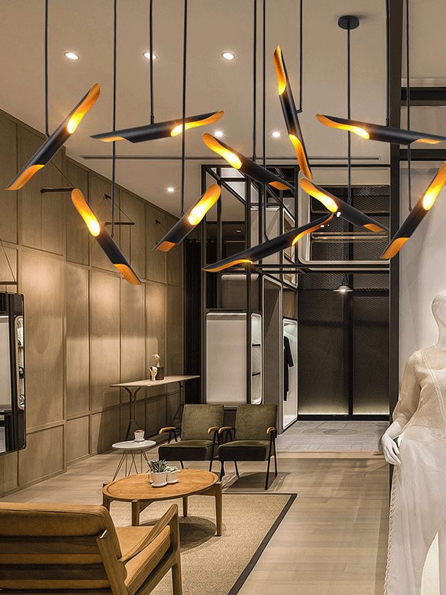 Coltrane Pipe Pendant Lights
